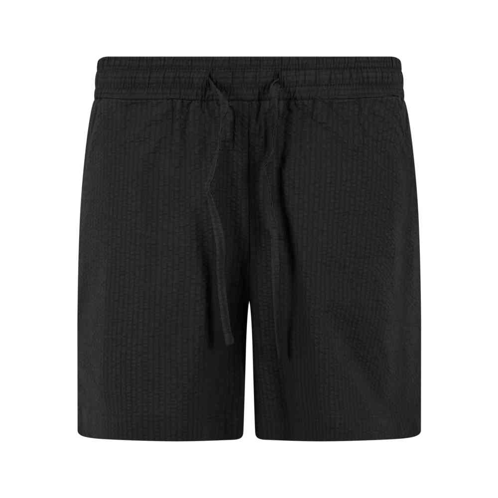 Urban Classics - Seersucker Shorts - Black